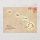 Buscar mapa hawaiano postales Kauai