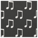 Buscar notas de la música telas Blanco y negro