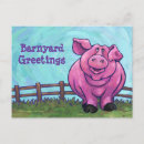 Buscar cerdos postales Barniz