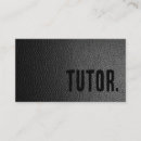 Buscar profesor inglés tarjetas de visita Minimalista