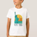 Buscar nyc skyline camisetas Ciudad de nueva york