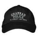 Buscar gramática gorras Policía
