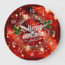 Buscar merry christmas relojes de pared Festive