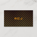 Buscar monogramas encargo tarjetas de visita General y unisex