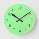 Buscar verde menta relojes de pared General y unisex