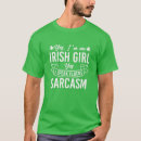 Buscar hablo sarcasmo fluido camisetas Irlandés