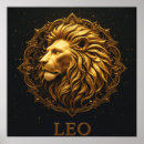 Buscar león majestuoso posters Zodiaco