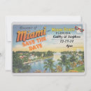 Buscar miami invitaciones Retro