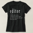 Buscar editor camisetas Periodista