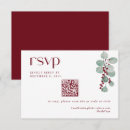 Buscar holiday tarjetas rsvp Elegante