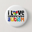 Buscar corazón del autismo chapas Mamá
