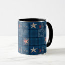 Buscar estrella roja tazas Azul