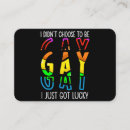 Buscar orgullo gay tarjetas de visita Mes