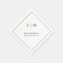 Buscar burgundy servilletas de papel Elegante