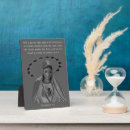 Buscar virgen placas fotograbadas Religiosa