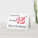 Buscar 15 años tarjetas Rojo