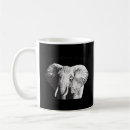 Buscar elefante gris tazas Salvaje