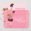 Buscar escuela de baile invitaciones Ballet