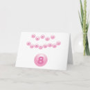 Buscar 8 años tarjetas Chica