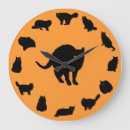 Buscar suerte relojes de pared Gato