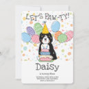 Buscar tricolor invitaciones Perro
