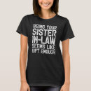 Buscar cuñado camisetas Hermana