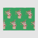 Buscar reindeer papel de seda Rudolfo