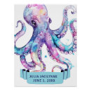 Buscar pulpo azul posters Elegante