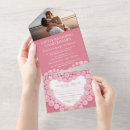 Buscar cuarzo invitaciones Rosa