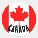 Buscar bandera canadiense pegatinas Patriótico
