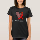 Buscar red ribbon camisetas Vih