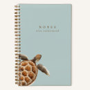 Buscar tortuga de la acuarela libretas Vida marina