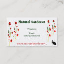 Buscar amapolas tarjetas de visita General y unisex