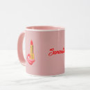 Buscar rosa palo tazas Rojo