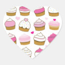 Buscar cupcake corazon pegatinas Corazón