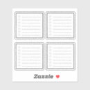 Buscar pendientes pegatinas Lista de tareas pendientes