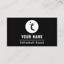 Buscar voleibol tarjetas de visita Entrenamiento