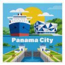 Buscar canal de panamá posters Barco