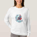 Buscar navidad azul camisetas Acuarela