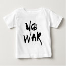 Buscar protesta bebe camisetas Anti guerra
