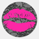 Buscar el beso pegatinas Labios