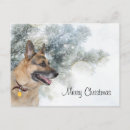 Buscar perro pastor alemán postales Navidades