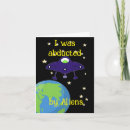 Buscar extraterrestres tarjetas General y unisex