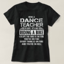 Buscar profesor del baile camisetas Profesor de la danza