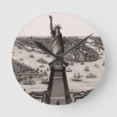 Buscar monumentos relojes de pared Estatua de la libertad
