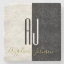 Buscar mármol blanco negro posavasos Piedra