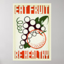 Buscar comida vintage posters Naranja