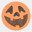 Buscar cara de la calabaza pegatinas Para ella
