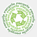 Buscar reciclar pegatinas Pensar en verde