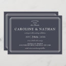 Buscar marco azul invitaciones Formal